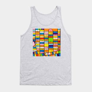 East Village, New York Map Tank Top